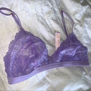 NWOT Savage X Fenty Sheer Lace Bralette